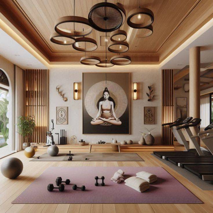 Phòng Gym và Yoga hiện đại