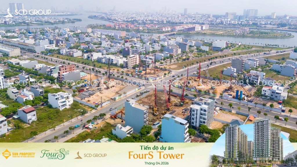 Cập nhật tiến độ FourS Tower tháng 04/2026 1