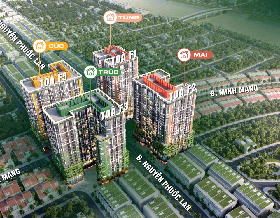 Tòa F2 dự án FourS Tower chính thức ra mắt.